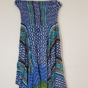 Emma G multi color tube dress